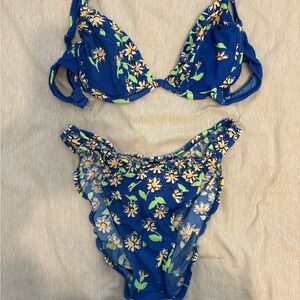 Vintage Swimsuit Bikini Set